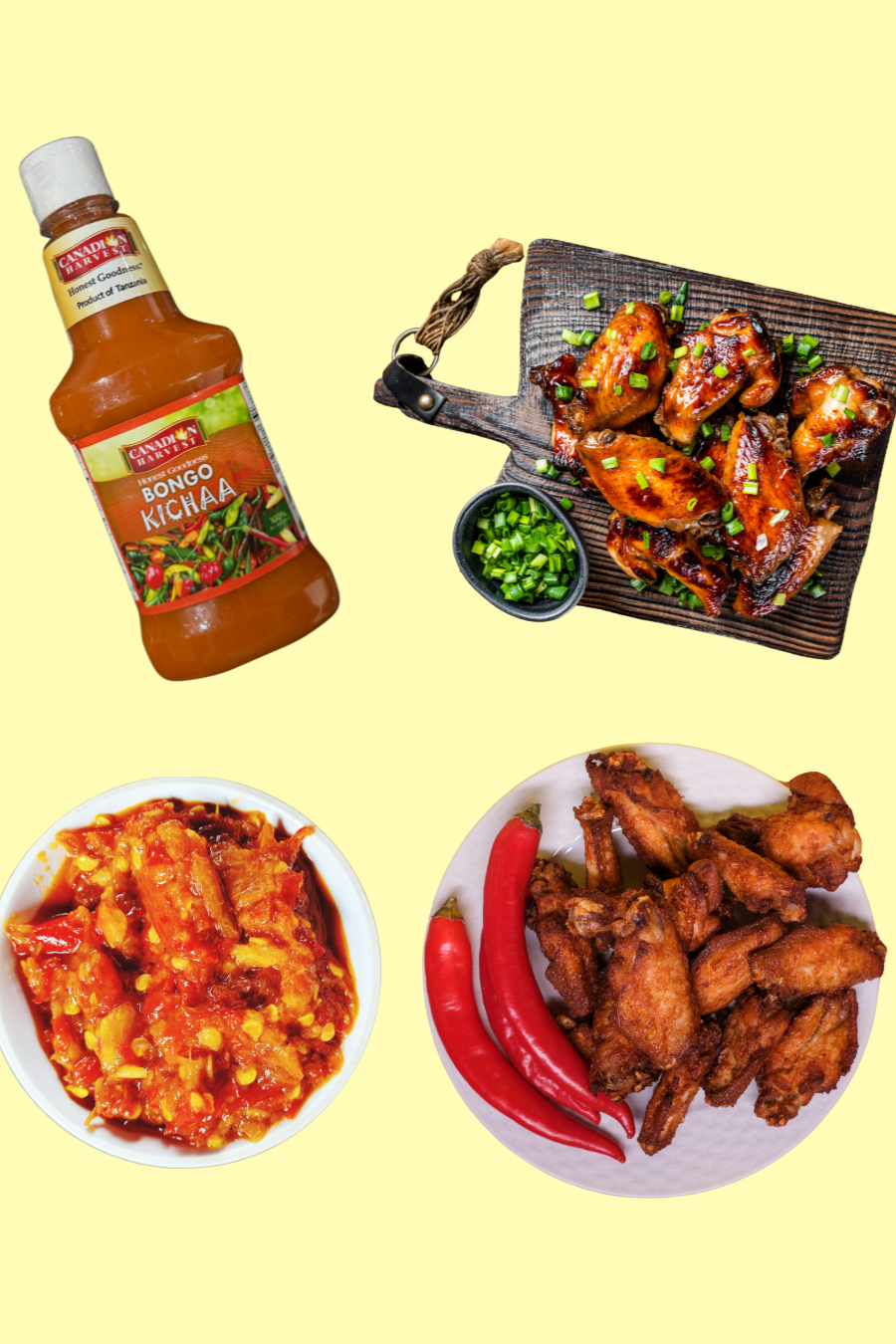 Bongo Kichaa Hot Sauce Made with Ghost Pepeprs by Canadian Harvest